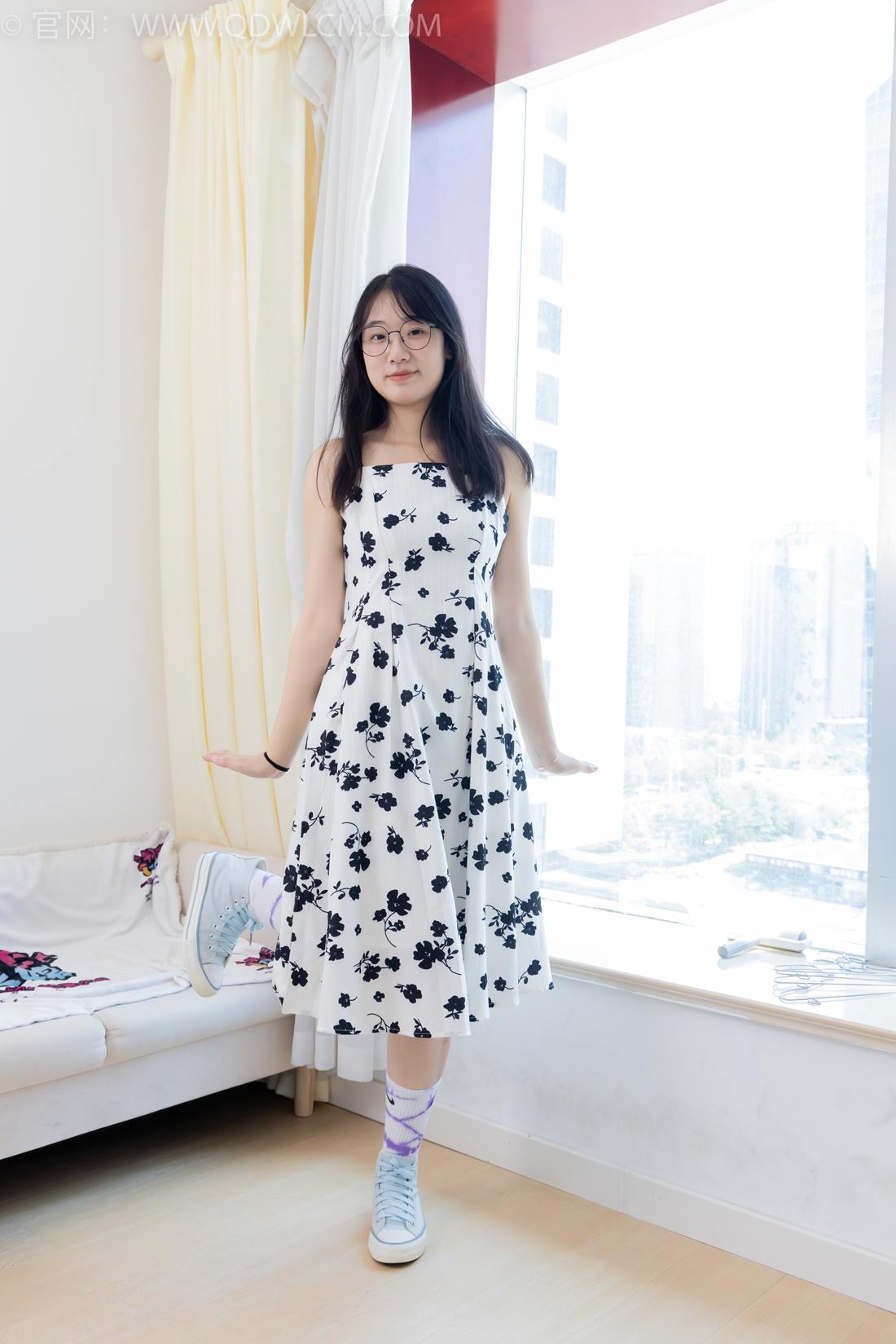 图片[13]-物恋传媒 NO.2403 小椿-帆布鞋、白紫棉袜、裸足[120P] – 速更版-美库