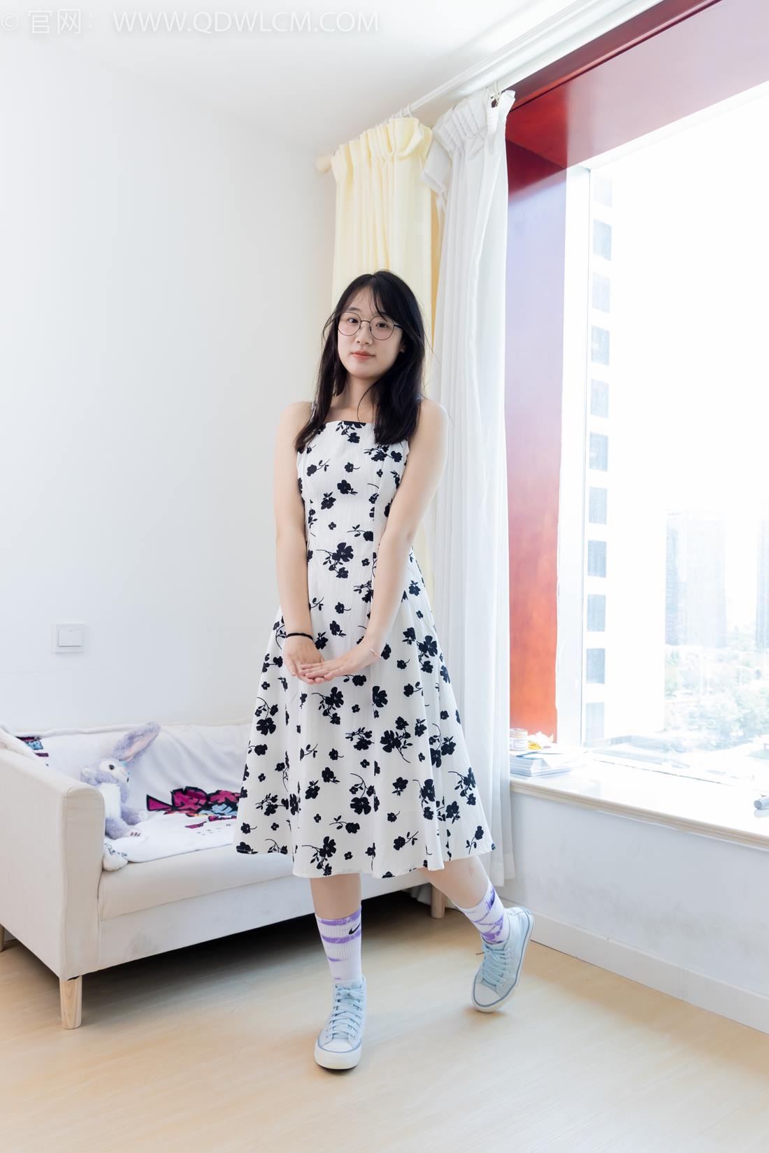 图片[17]-物恋传媒 NO.2403 小椿-帆布鞋、白紫棉袜、裸足[120P] – 速更版-美库