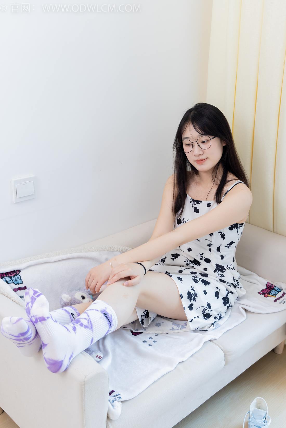 图片[21]-物恋传媒 NO.2403 小椿-帆布鞋、白紫棉袜、裸足[120P] – 速更版-美库