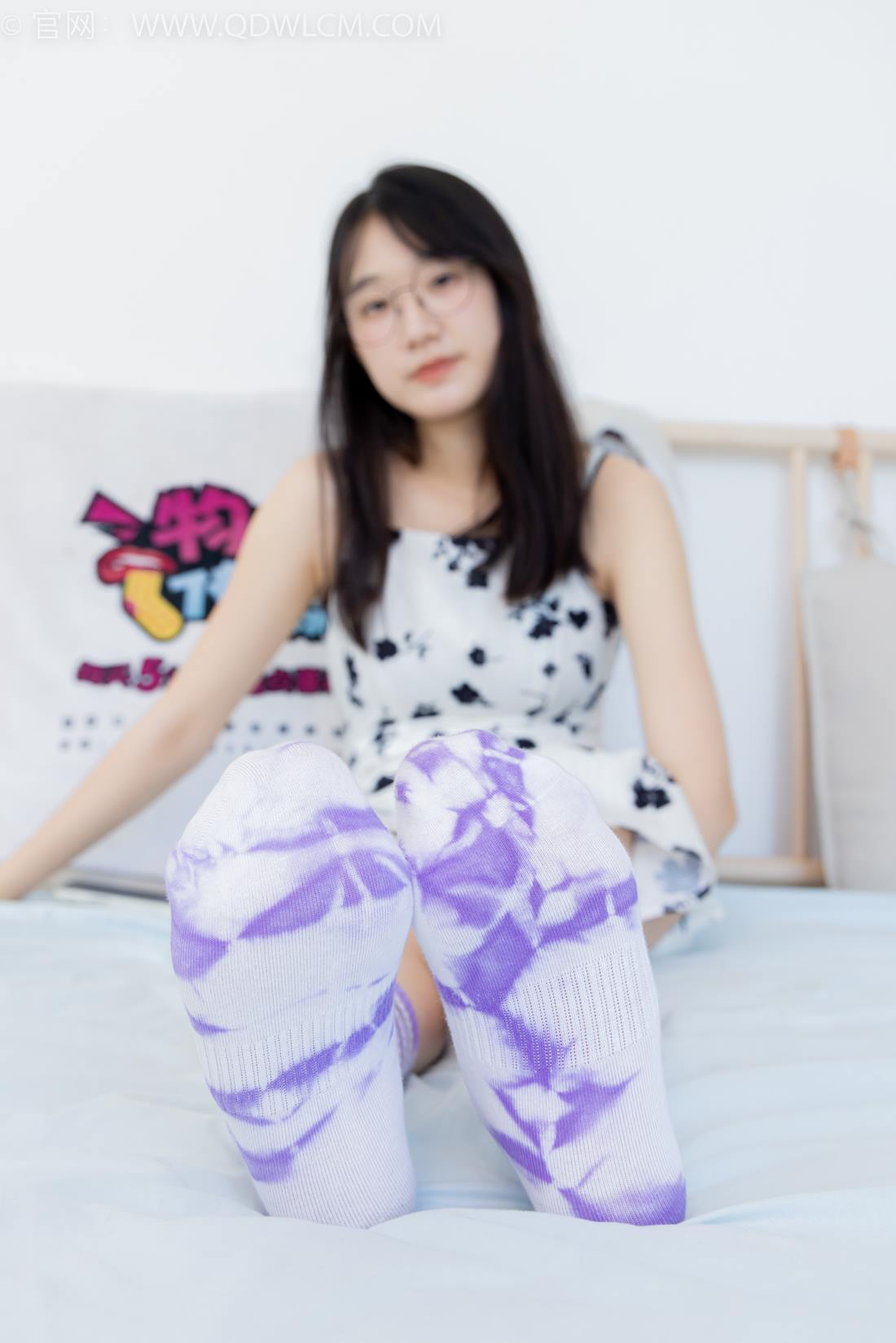 图片[57]-物恋传媒 NO.2403 小椿-帆布鞋、白紫棉袜、裸足[120P] – 速更版-美库