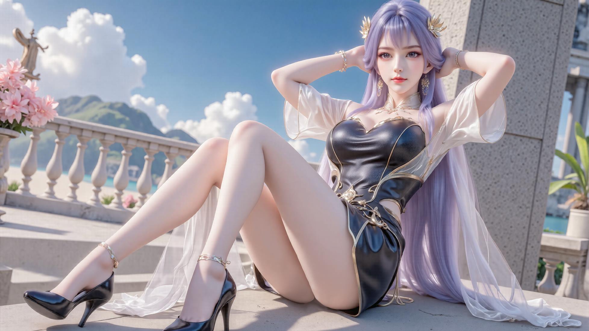 图片[11]-AI绘画 711 百炼-天穹[33P] – 速更版-美库