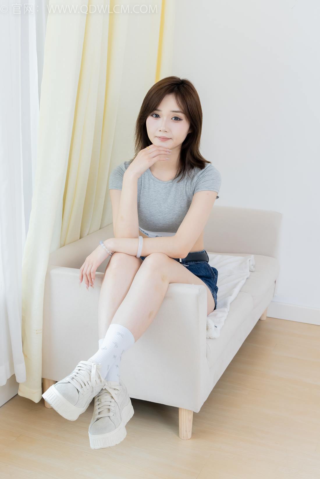 图片[20]-物恋传媒 NO.2404 橙子-帆布鞋、白棉袜、裸足[155P] – 速更版-美库