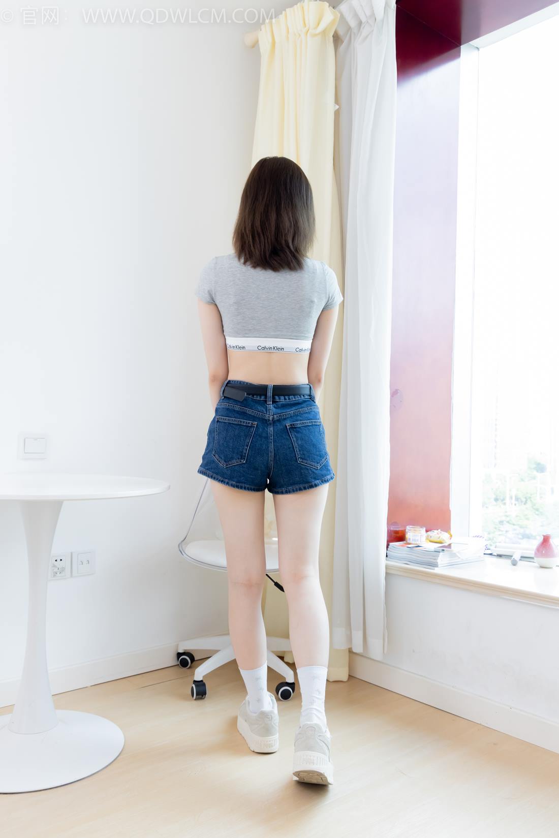 图片[35]-物恋传媒 NO.2404 橙子-帆布鞋、白棉袜、裸足[155P] – 速更版-美库