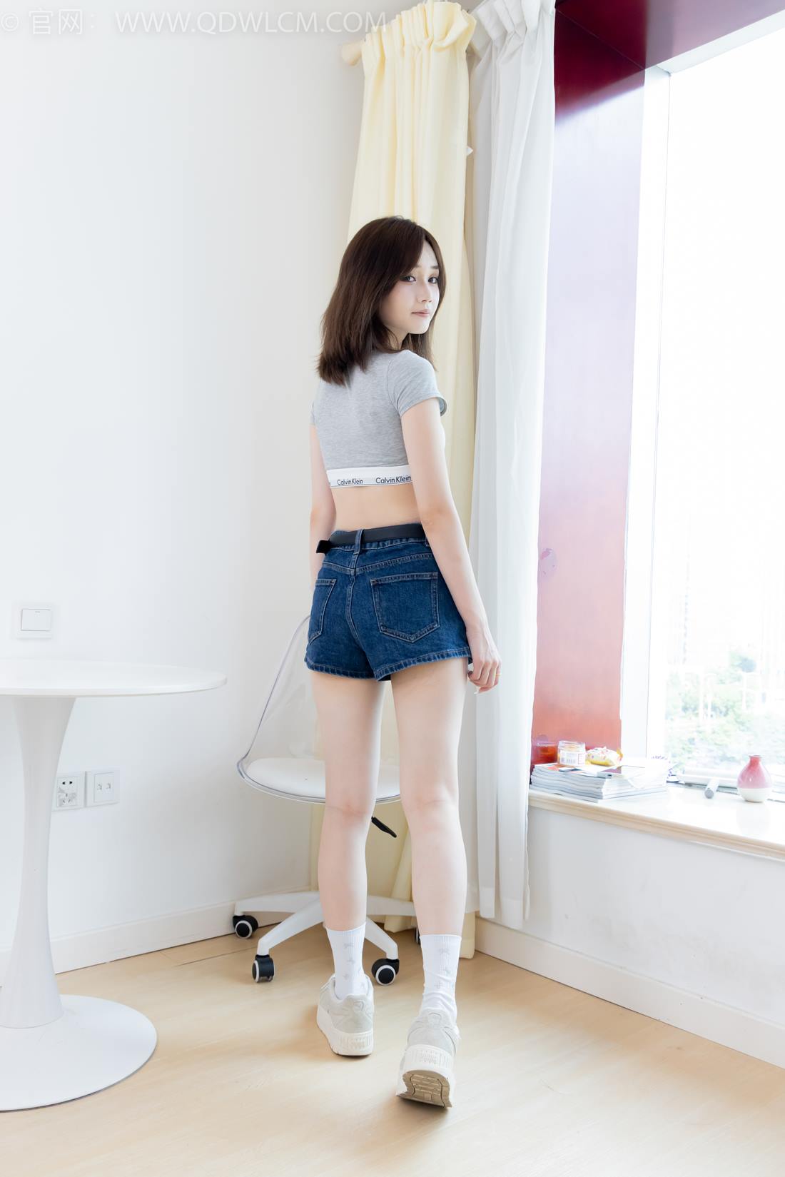 图片[36]-物恋传媒 NO.2404 橙子-帆布鞋、白棉袜、裸足[155P] – 速更版-美库