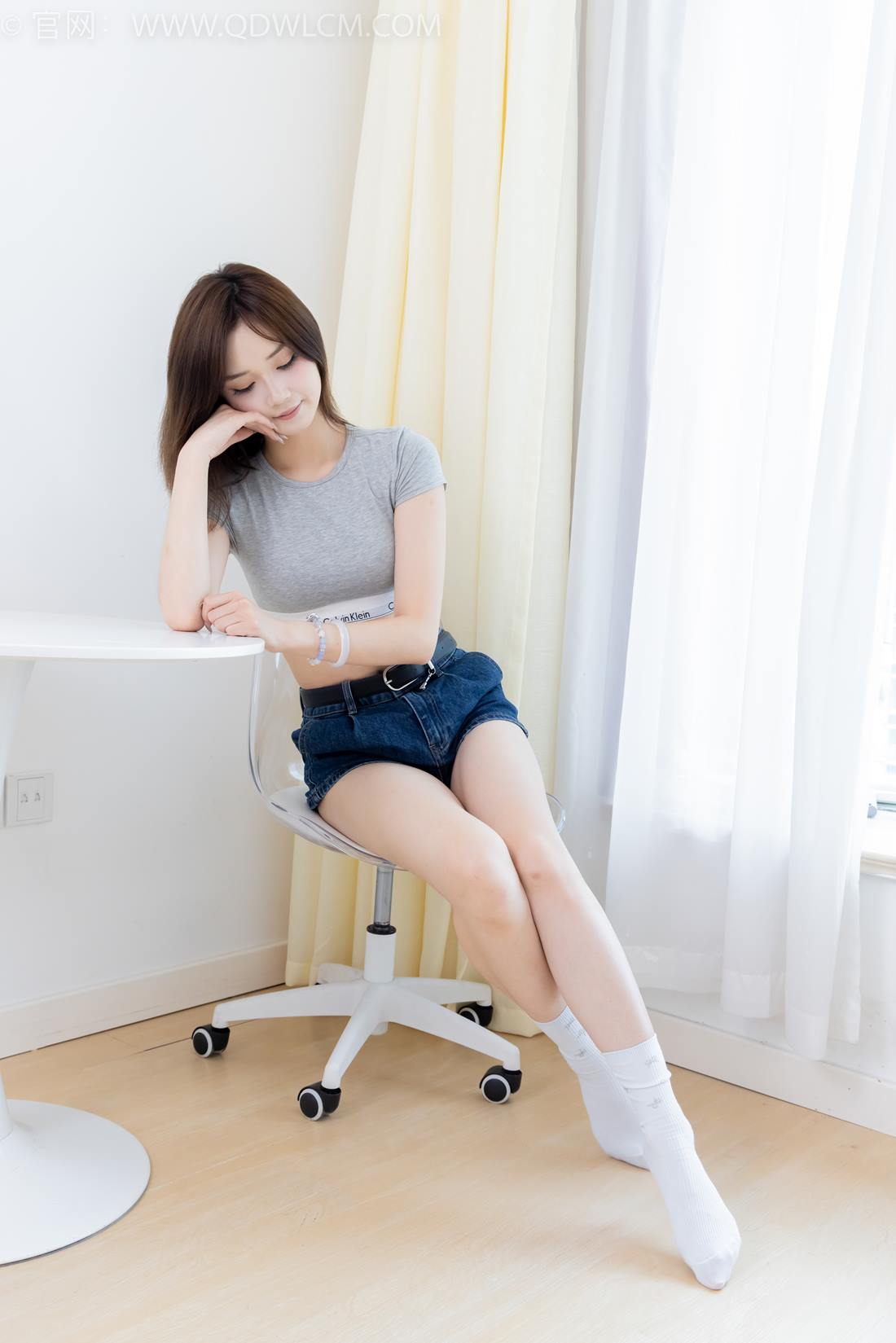 图片[50]-物恋传媒 NO.2404 橙子-帆布鞋、白棉袜、裸足[155P] – 速更版-美库