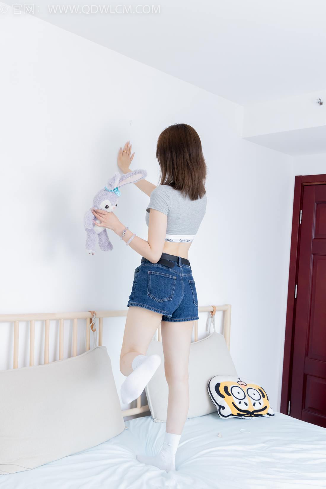 图片[97]-物恋传媒 NO.2404 橙子-帆布鞋、白棉袜、裸足[155P] – 速更版-美库