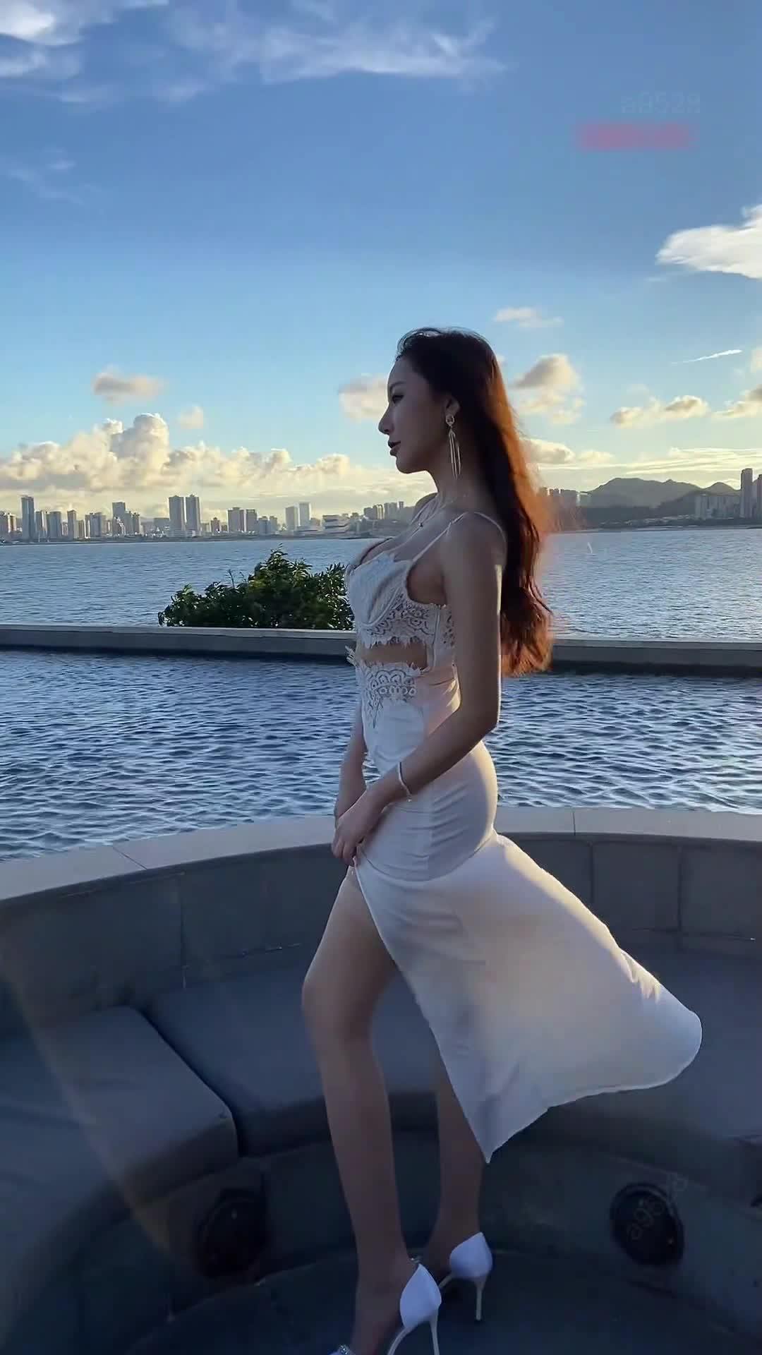 图片[24]-王馨瑶Yanni – 白色长裙[30P] – 速更版-美库