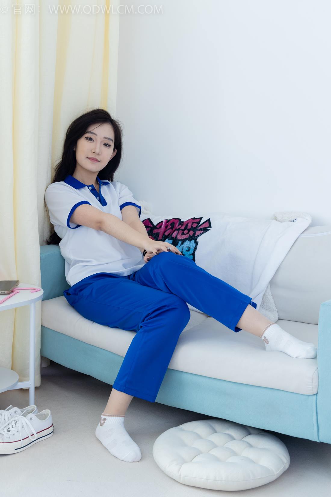 图片[57]-物恋传媒 NO.2406 橙橙-帆布鞋、白棉袜、薄肉丝、校服裤里丝[138P] – 速更版-美库