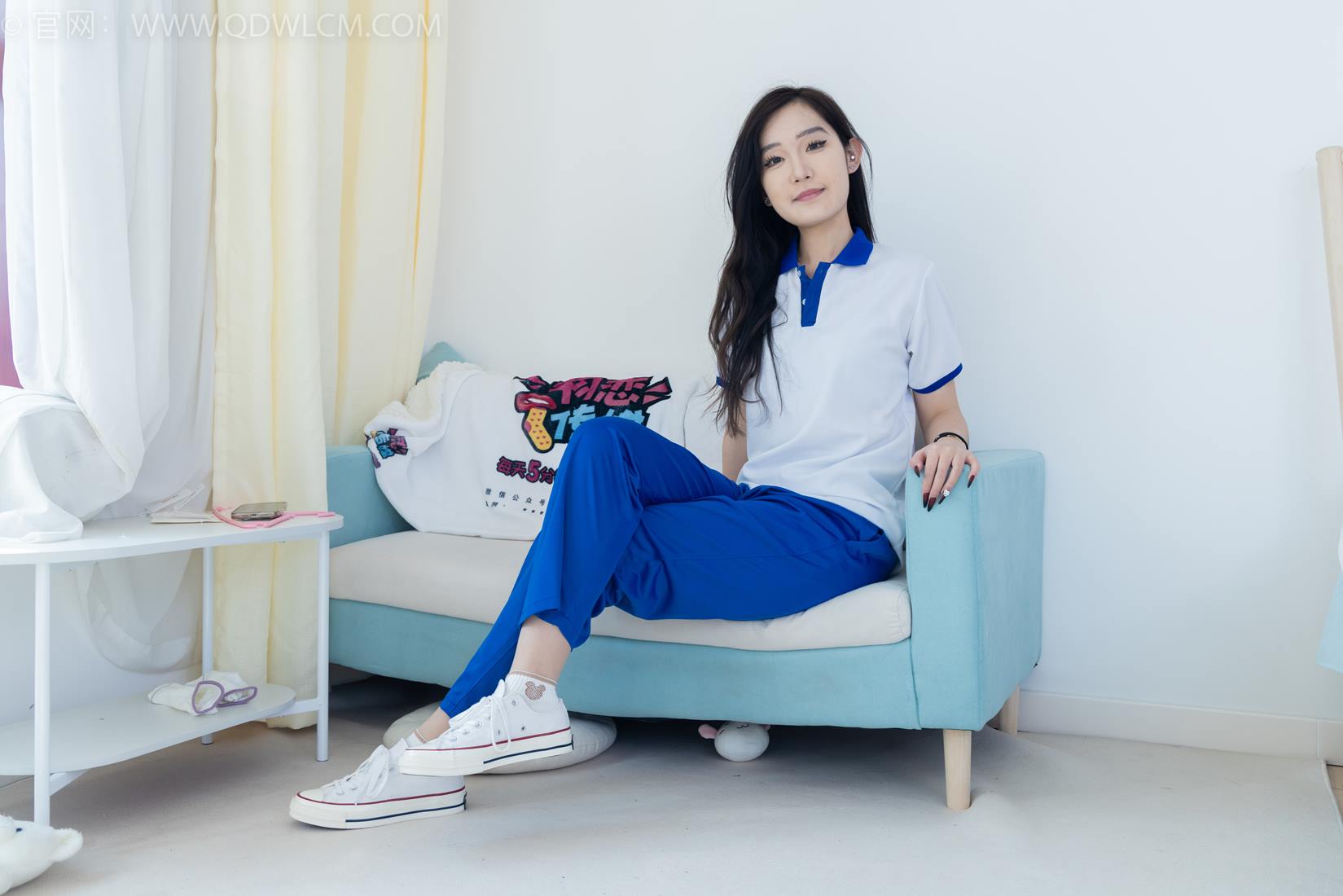 图片[65]-物恋传媒 NO.2406 橙橙-帆布鞋、白棉袜、薄肉丝、校服裤里丝[138P] – 速更版-美库