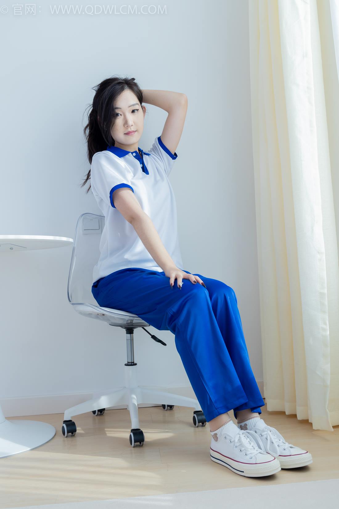 图片[84]-物恋传媒 NO.2406 橙橙-帆布鞋、白棉袜、薄肉丝、校服裤里丝[138P] – 速更版-美库