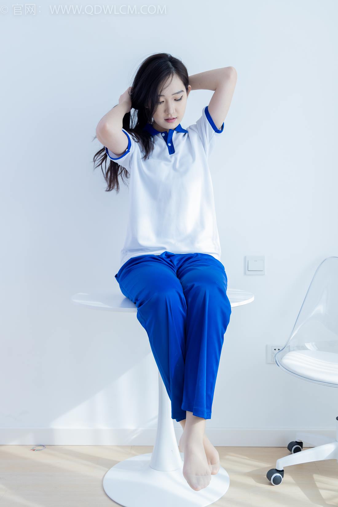 图片[124]-物恋传媒 NO.2406 橙橙-帆布鞋、白棉袜、薄肉丝、校服裤里丝[138P] – 速更版-美库