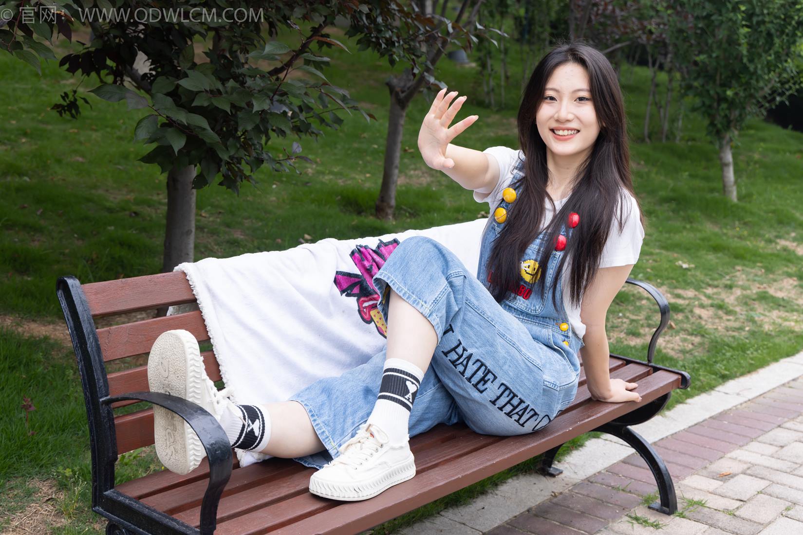 图片[23]-物恋传媒 NO.2407 奶糖-帆布鞋、自然穿脏白棉袜、裸足[116P] – 速更版-美库