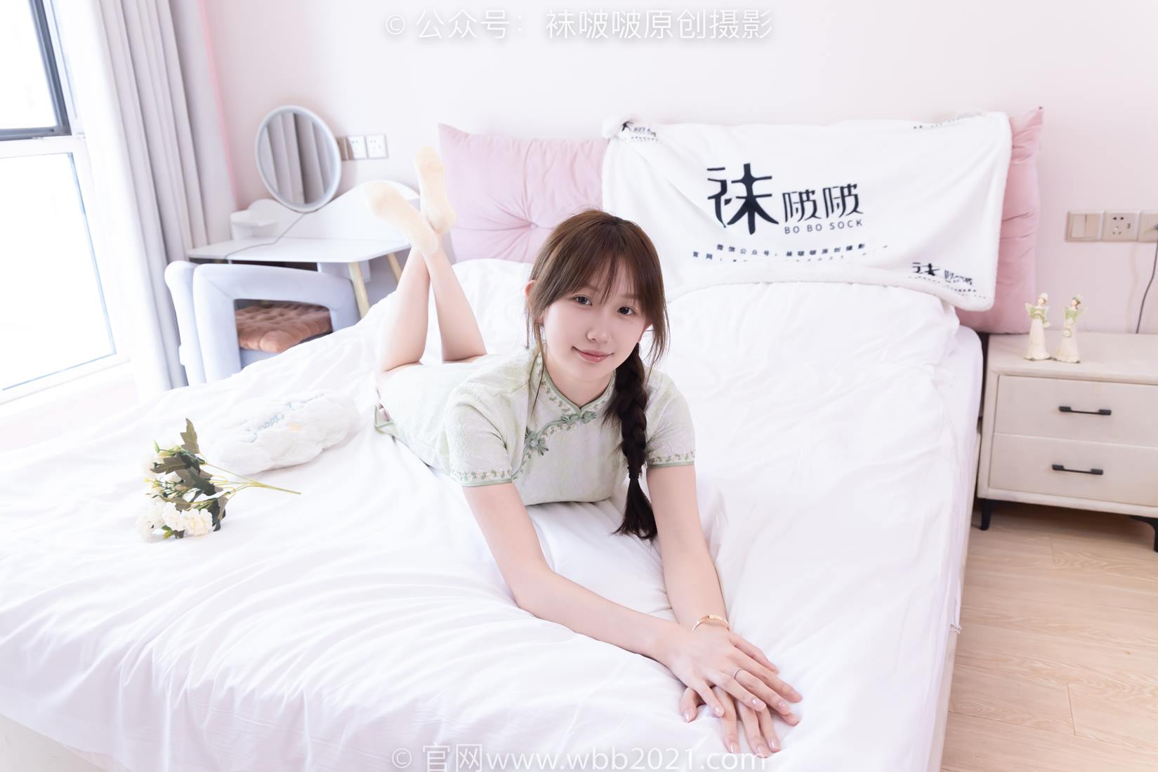 图片[50]-[BoBoSocks袜啵啵]NO.577 香菜-皮鞋、平底鞋、肉色船袜、黑棉袜、旗袍[140P] – 速更版-美库