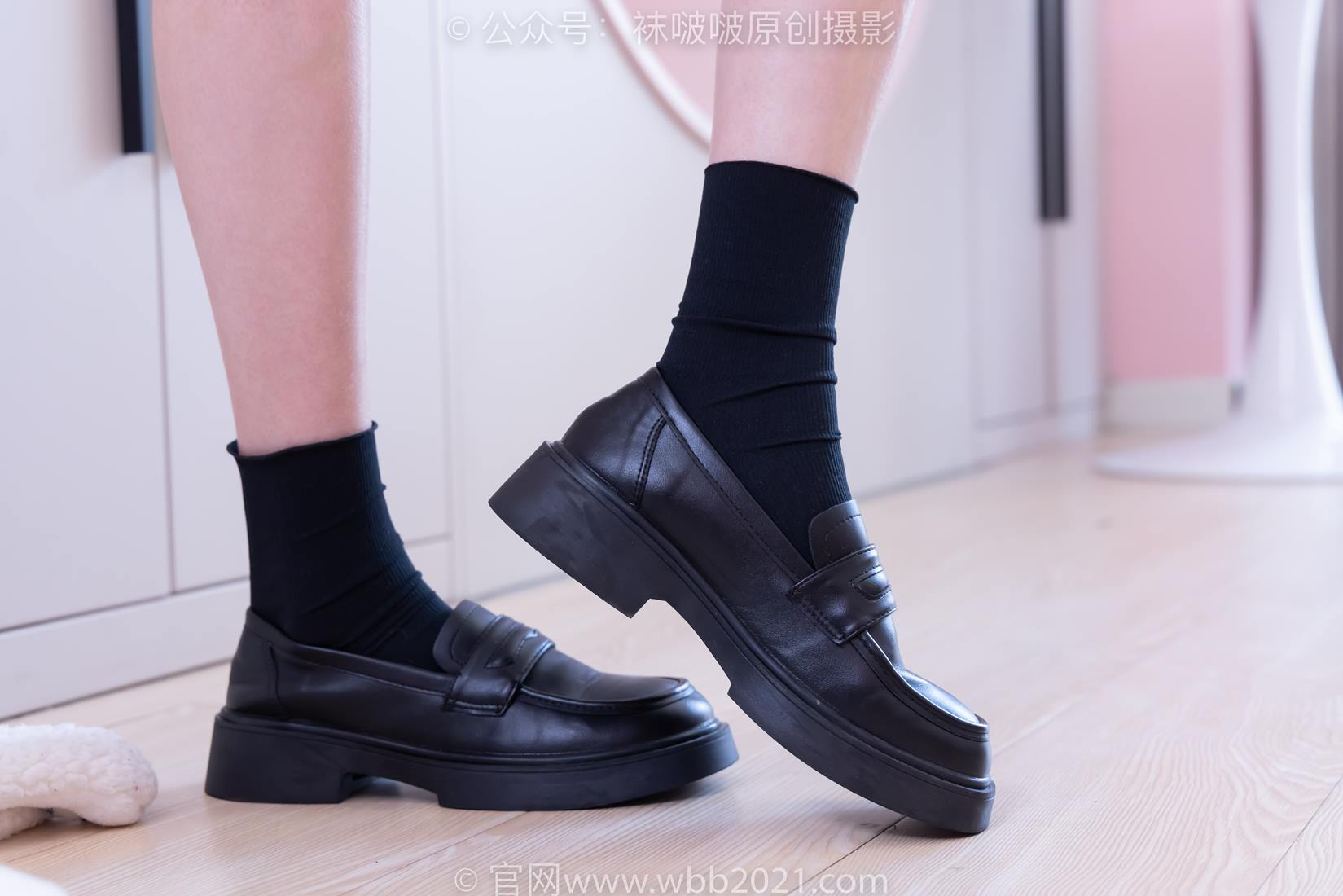 图片[53]-[BoBoSocks袜啵啵]NO.577 香菜-皮鞋、平底鞋、肉色船袜、黑棉袜、旗袍[140P] – 速更版-美库