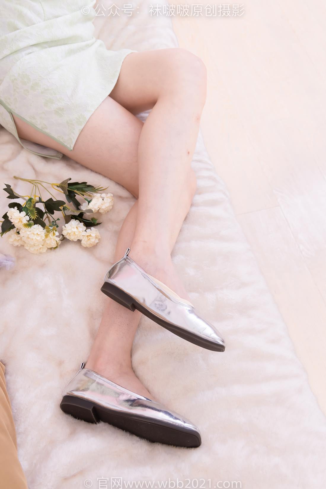 图片[54]-[BoBoSocks袜啵啵]NO.577 香菜-皮鞋、平底鞋、肉色船袜、黑棉袜、旗袍[140P] – 速更版-美库