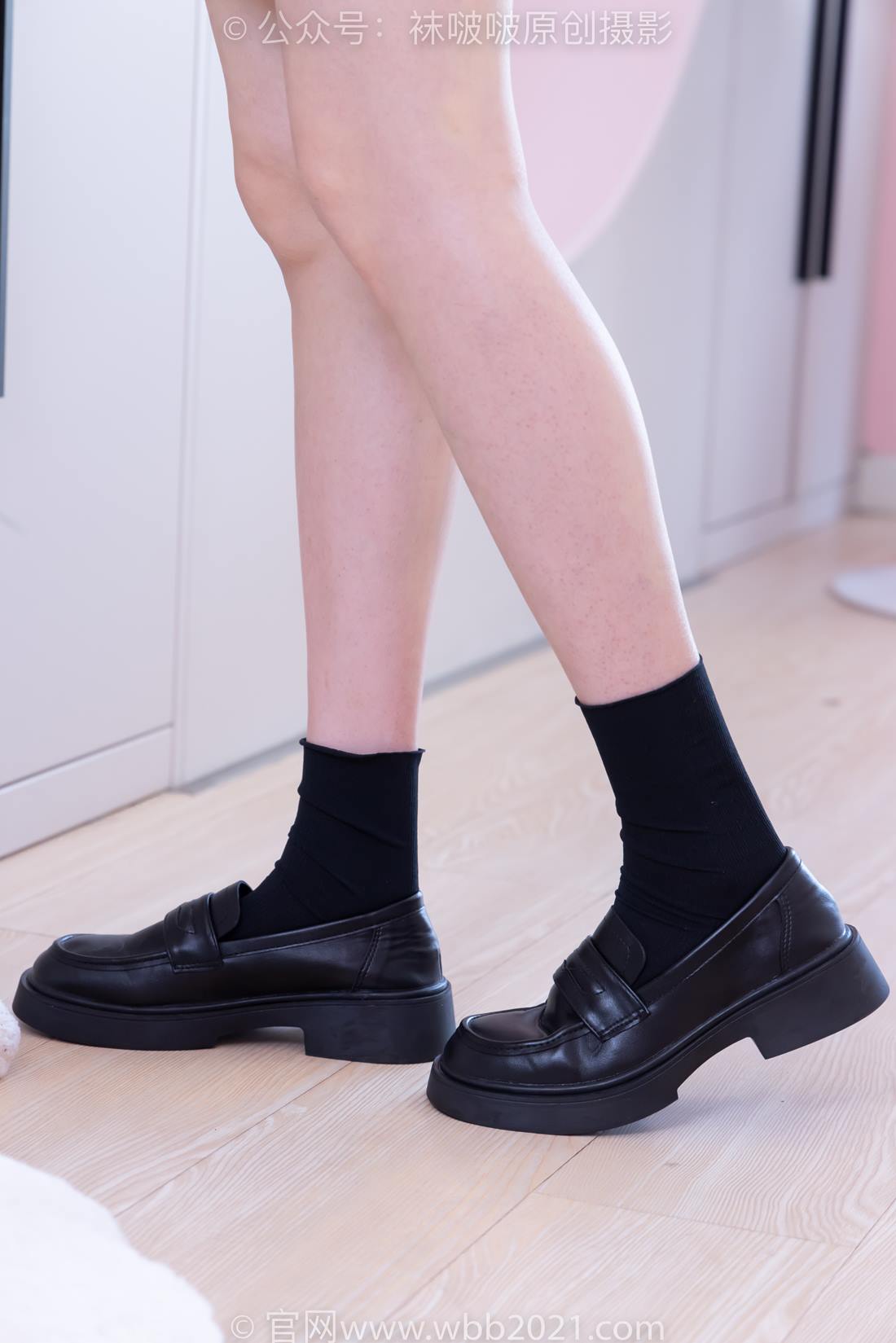 图片[57]-[BoBoSocks袜啵啵]NO.577 香菜-皮鞋、平底鞋、肉色船袜、黑棉袜、旗袍[140P] – 速更版-美库