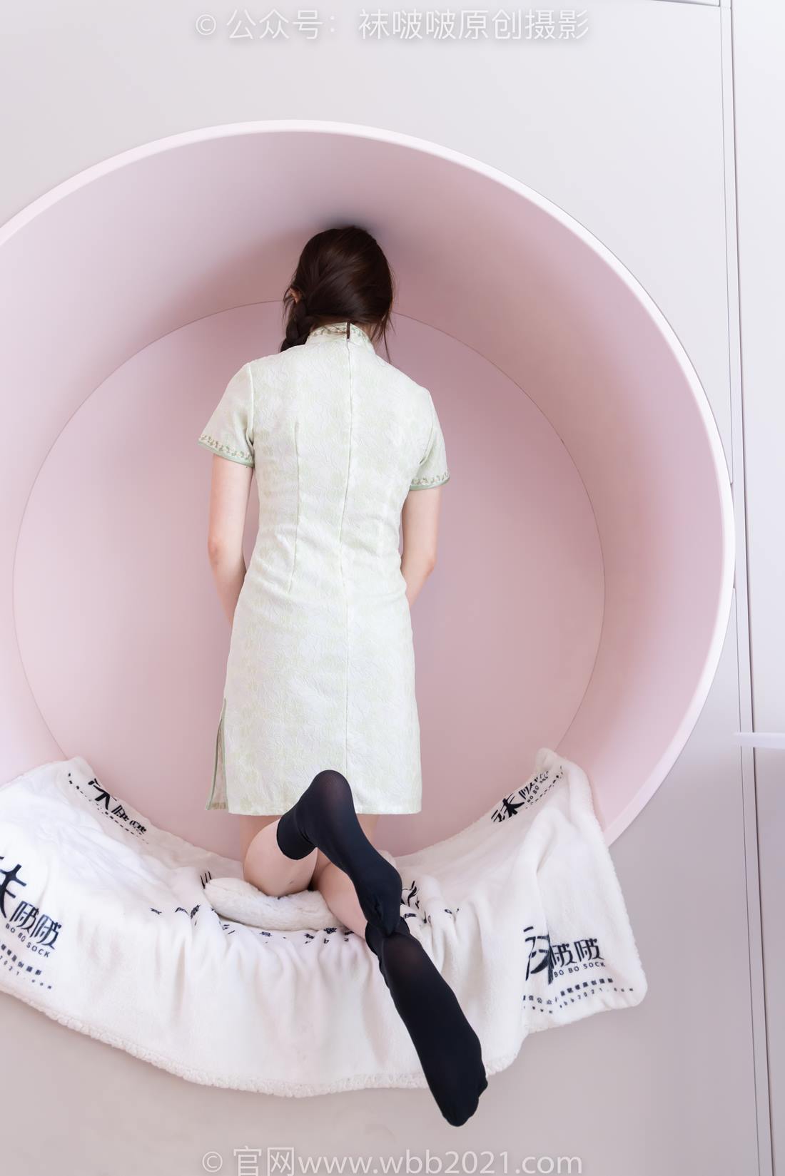 图片[89]-[BoBoSocks袜啵啵]NO.577 香菜-皮鞋、平底鞋、肉色船袜、黑棉袜、旗袍[140P] – 速更版-美库