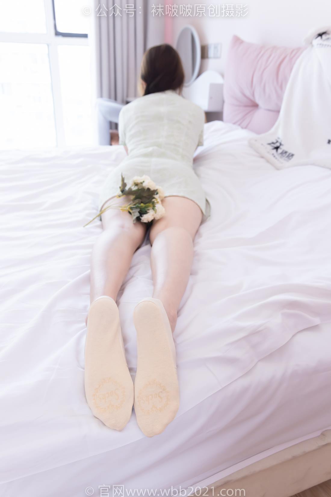 图片[115]-[BoBoSocks袜啵啵]NO.577 香菜-皮鞋、平底鞋、肉色船袜、黑棉袜、旗袍[140P] – 速更版-美库