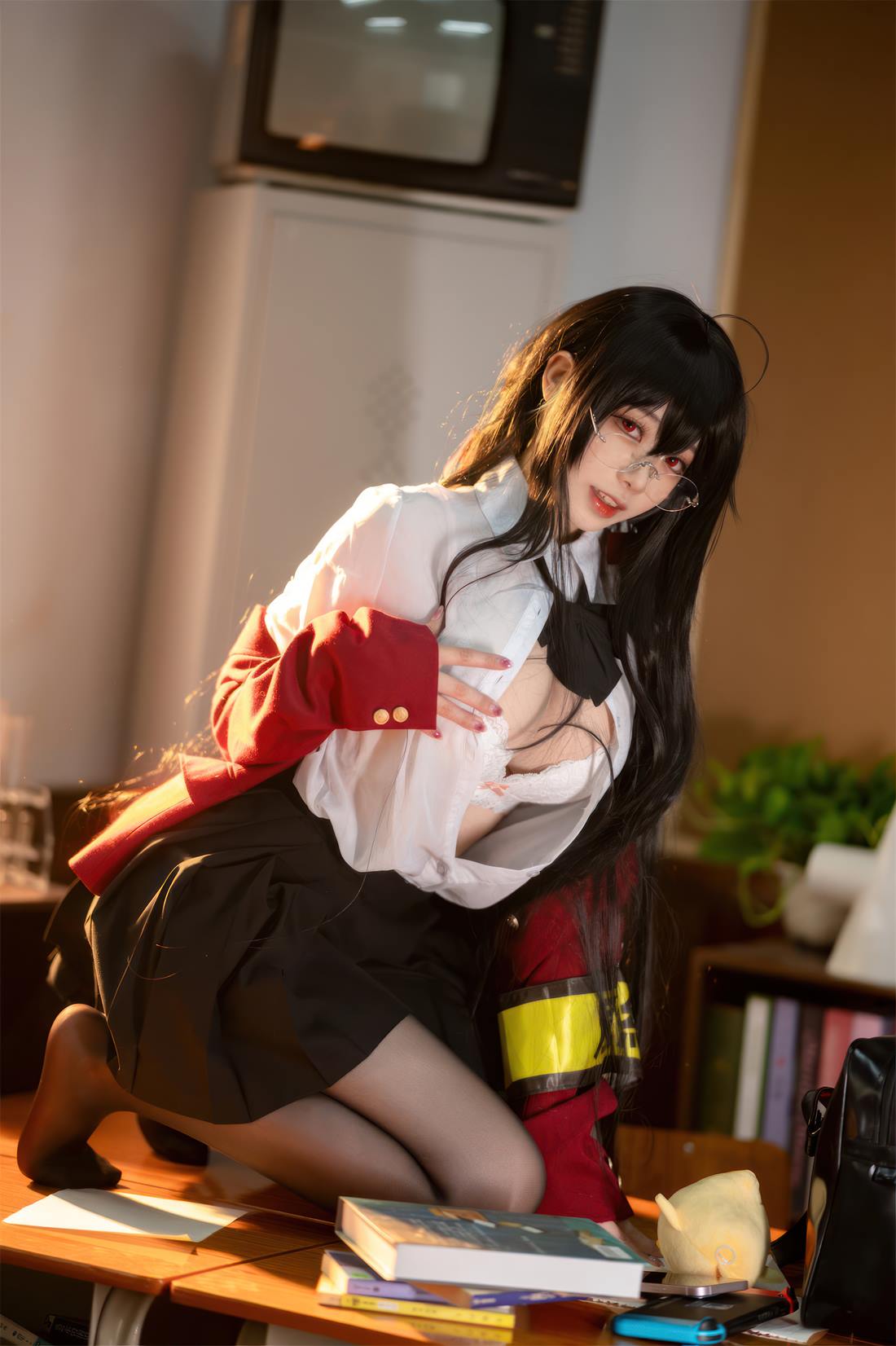 图片[11]-安食Ajiki – 碧蓝航线 大凤 JK[28P] – 速更版-美库