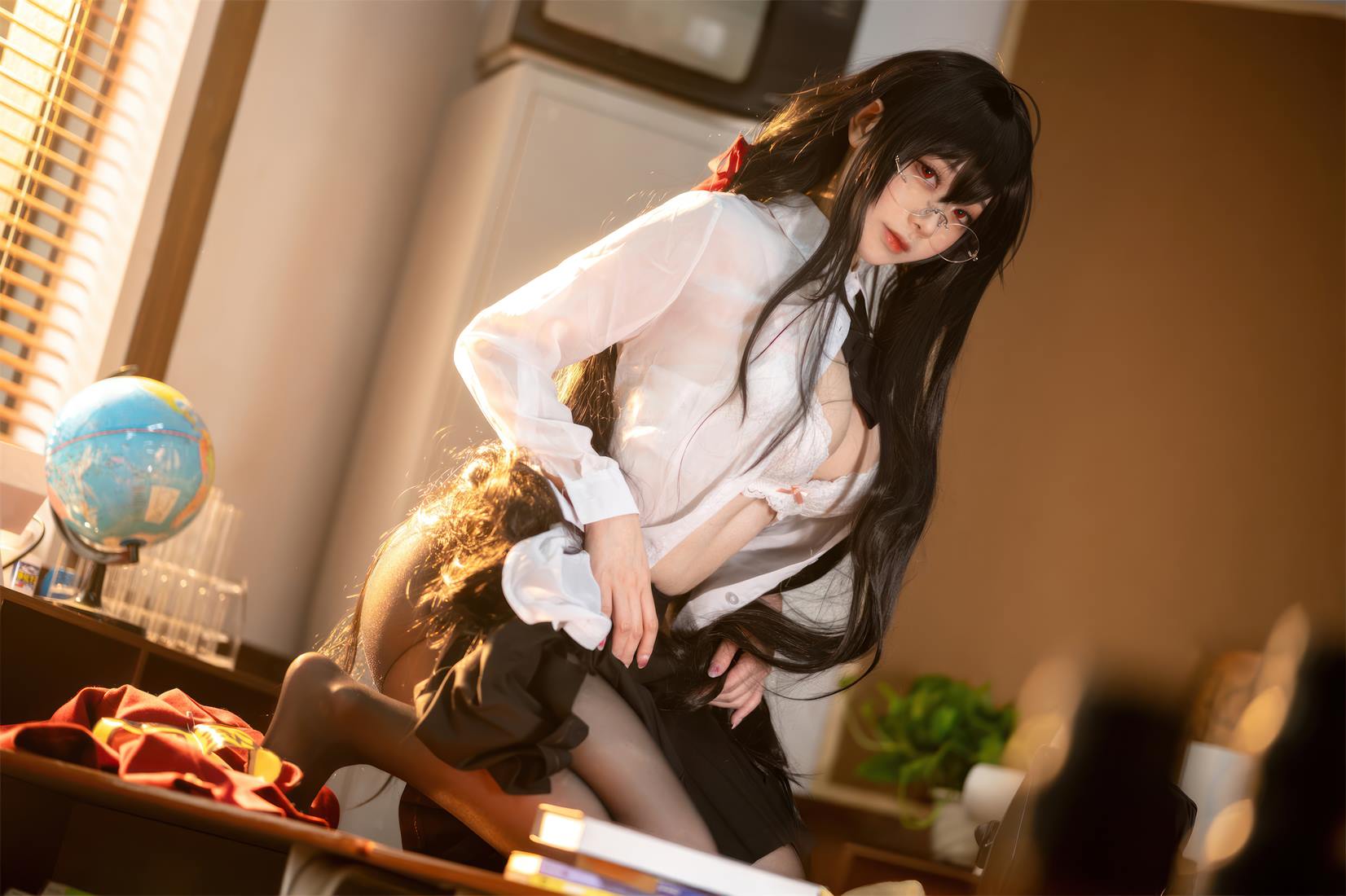 图片[13]-安食Ajiki – 碧蓝航线 大凤 JK[28P] – 速更版-美库