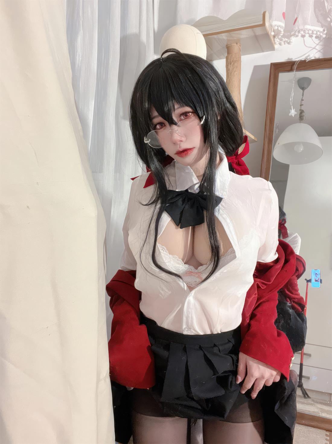 图片[15]-安食Ajiki – 碧蓝航线 大凤 JK[28P] – 速更版-美库