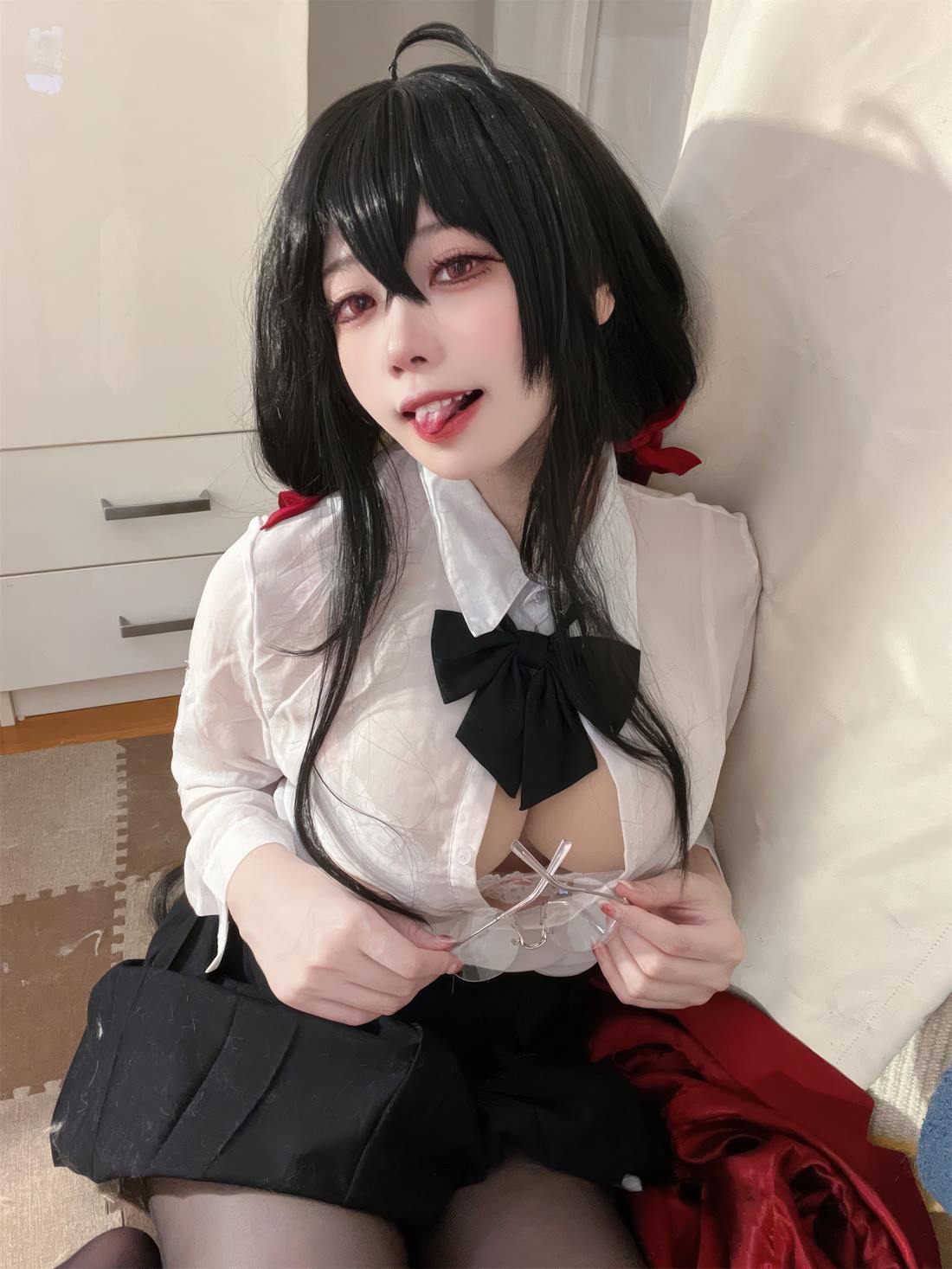 图片[20]-安食Ajiki – 碧蓝航线 大凤 JK[28P] – 速更版-美库