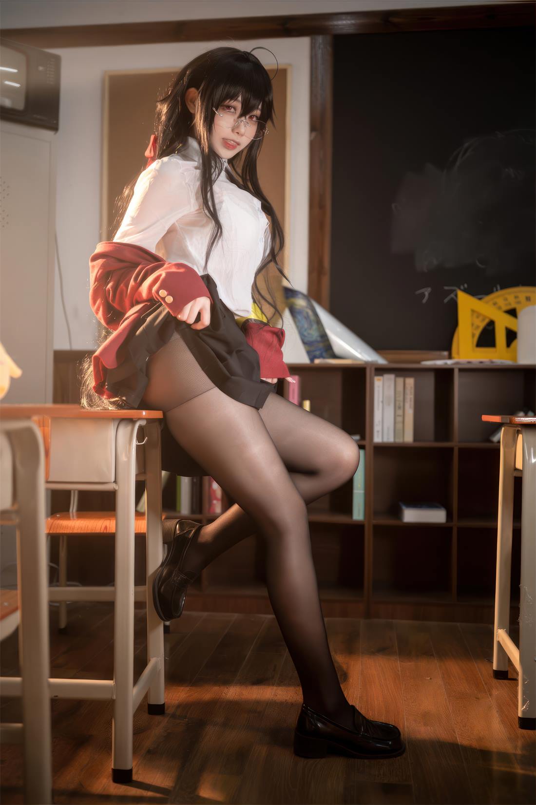 图片[23]-安食Ajiki – 碧蓝航线 大凤 JK[28P] – 速更版-美库