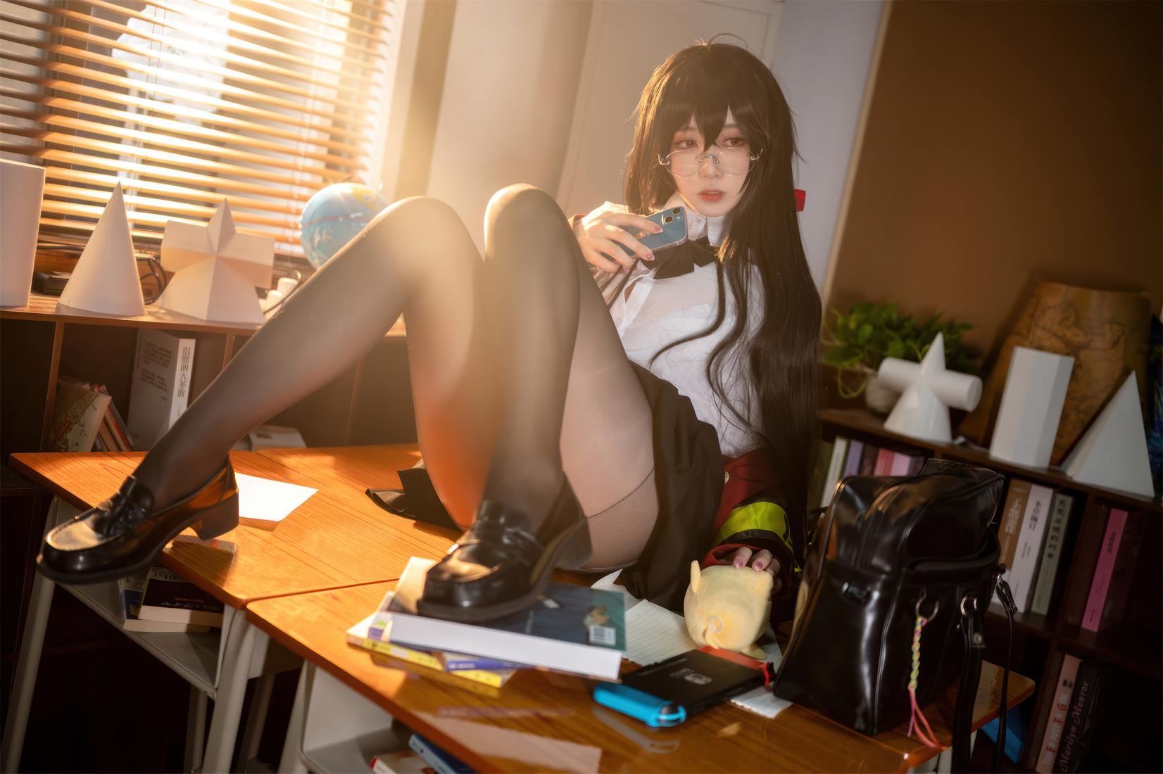 图片[24]-安食Ajiki – 碧蓝航线 大凤 JK[28P] – 速更版-美库