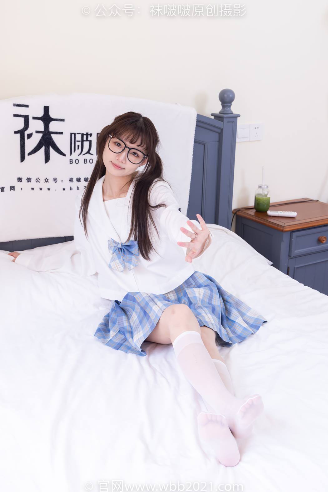 图片[103]-[BoBoSocks袜啵啵]NO.578 甜甜圈-高跟鞋、薄黑丝、薄白丝小腿袜、裸足、jk制服[117P] – 速更版-美库