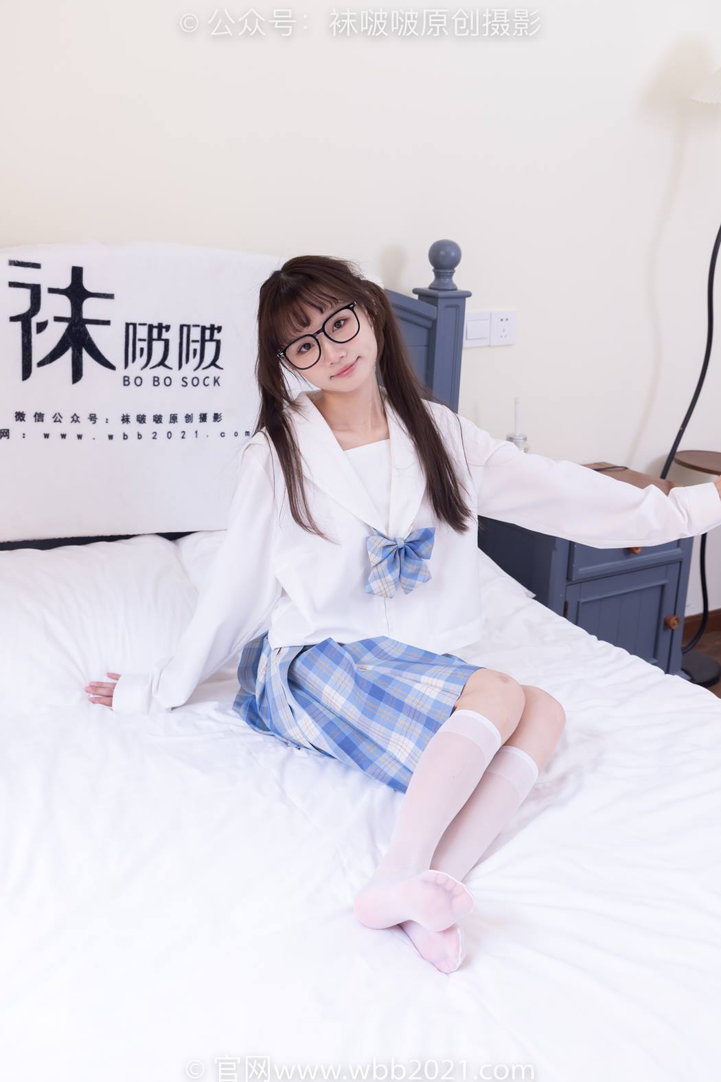 图片[111]-[BoBoSocks袜啵啵]NO.578 甜甜圈-高跟鞋、薄黑丝、薄白丝小腿袜、裸足、jk制服[117P] – 速更版-美库