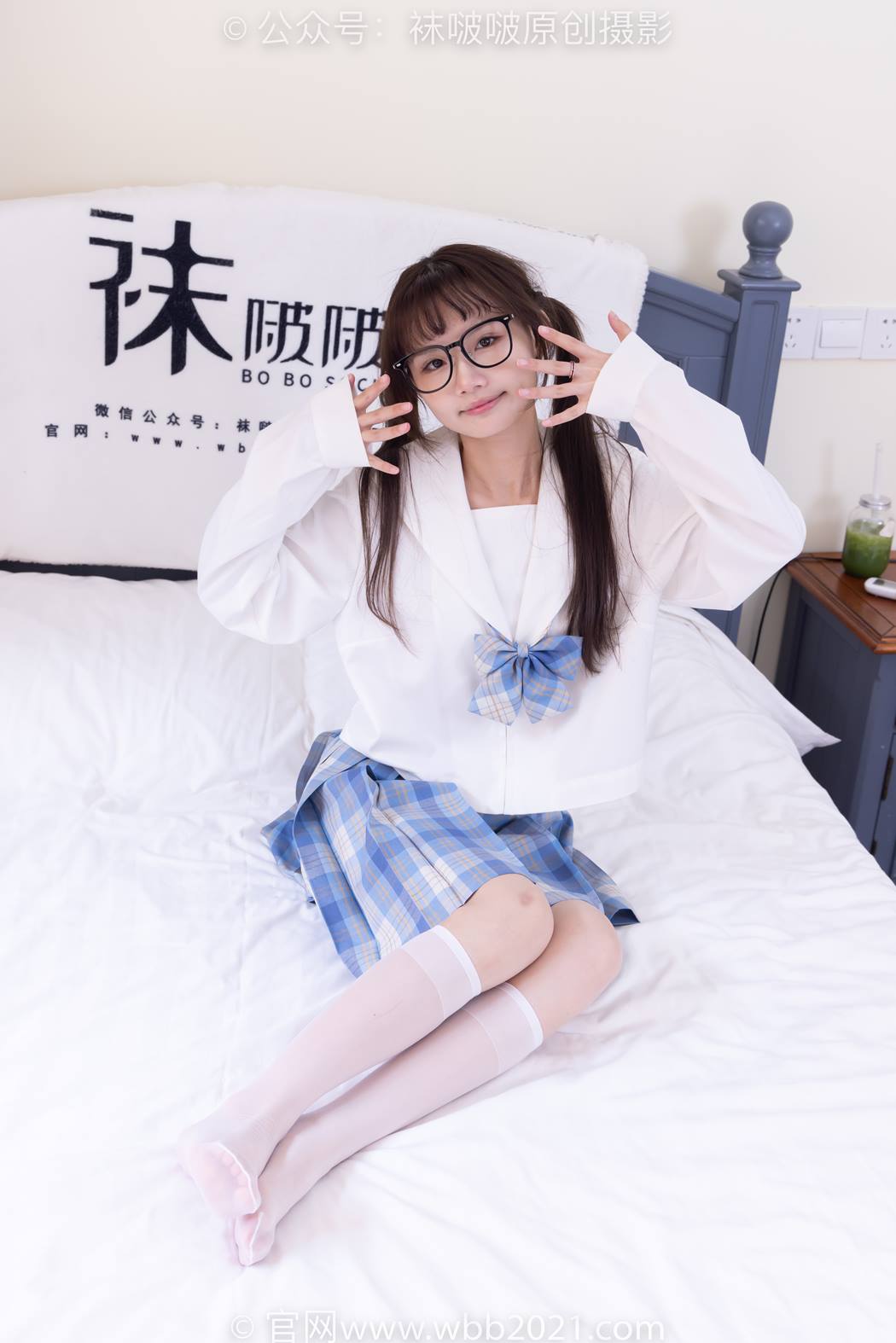 图片[112]-[BoBoSocks袜啵啵]NO.578 甜甜圈-高跟鞋、薄黑丝、薄白丝小腿袜、裸足、jk制服[117P] – 速更版-美库