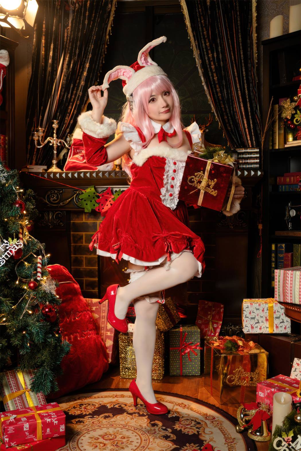 图片[14]-是三不是世w – 索尼子 圣诞[34P] – 速更版-美库