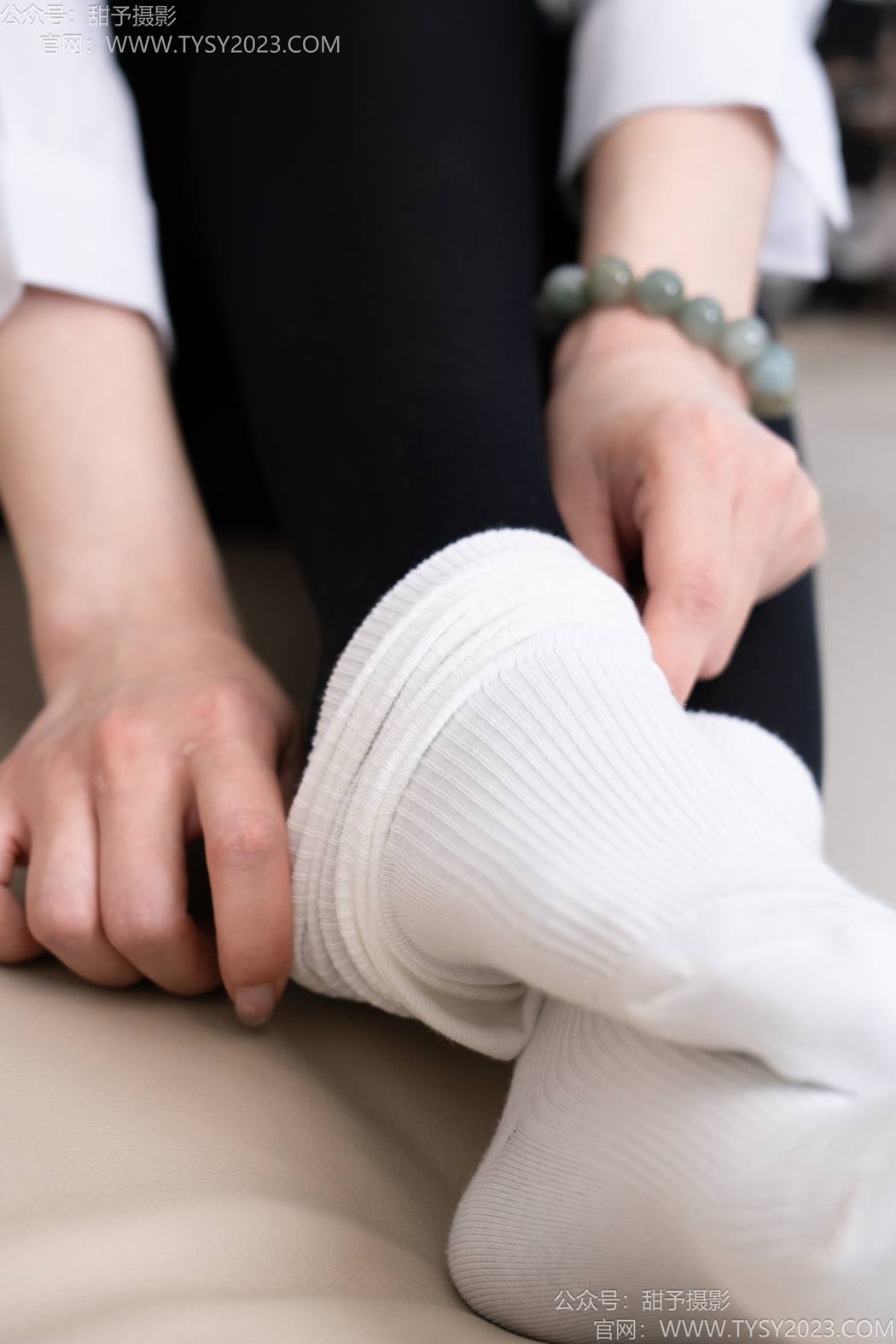 图片[43]-甜予摄影 NO.196 知知-皮鞋、高跟鞋、白棉袜、小腿袜、肉丝、黑丝[144P] – 速更版-美库