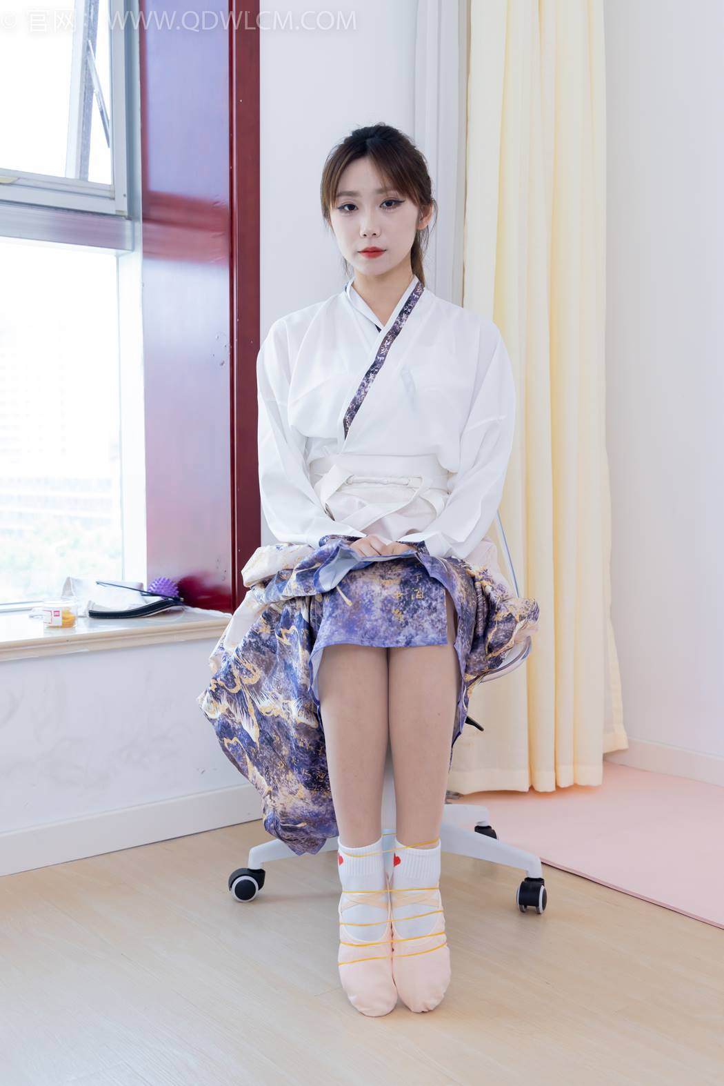 图片[27]-物恋传媒 NO.2410 泡泡-汉服、平底鞋、白棉袜、白船袜、薄肉丝[170P] – 速更版-美库