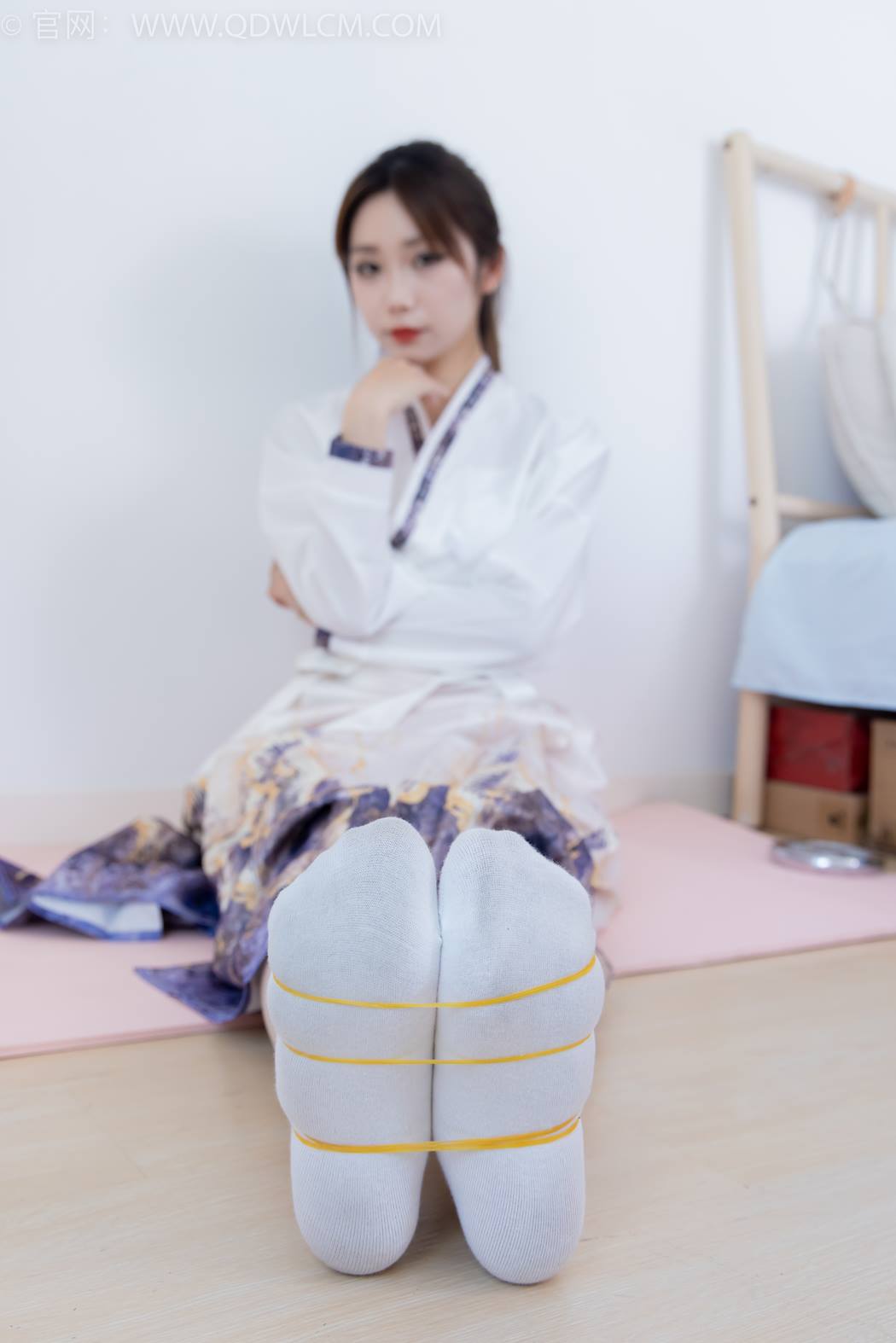 图片[59]-物恋传媒 NO.2410 泡泡-汉服、平底鞋、白棉袜、白船袜、薄肉丝[170P] – 速更版-美库
