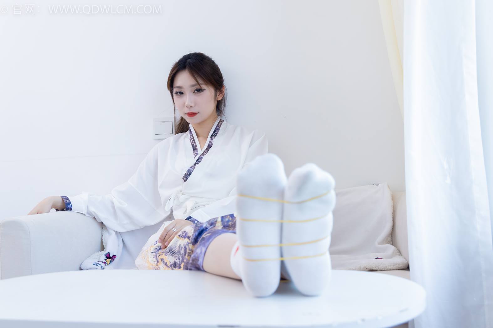 图片[65]-物恋传媒 NO.2410 泡泡-汉服、平底鞋、白棉袜、白船袜、薄肉丝[170P] – 速更版-美库