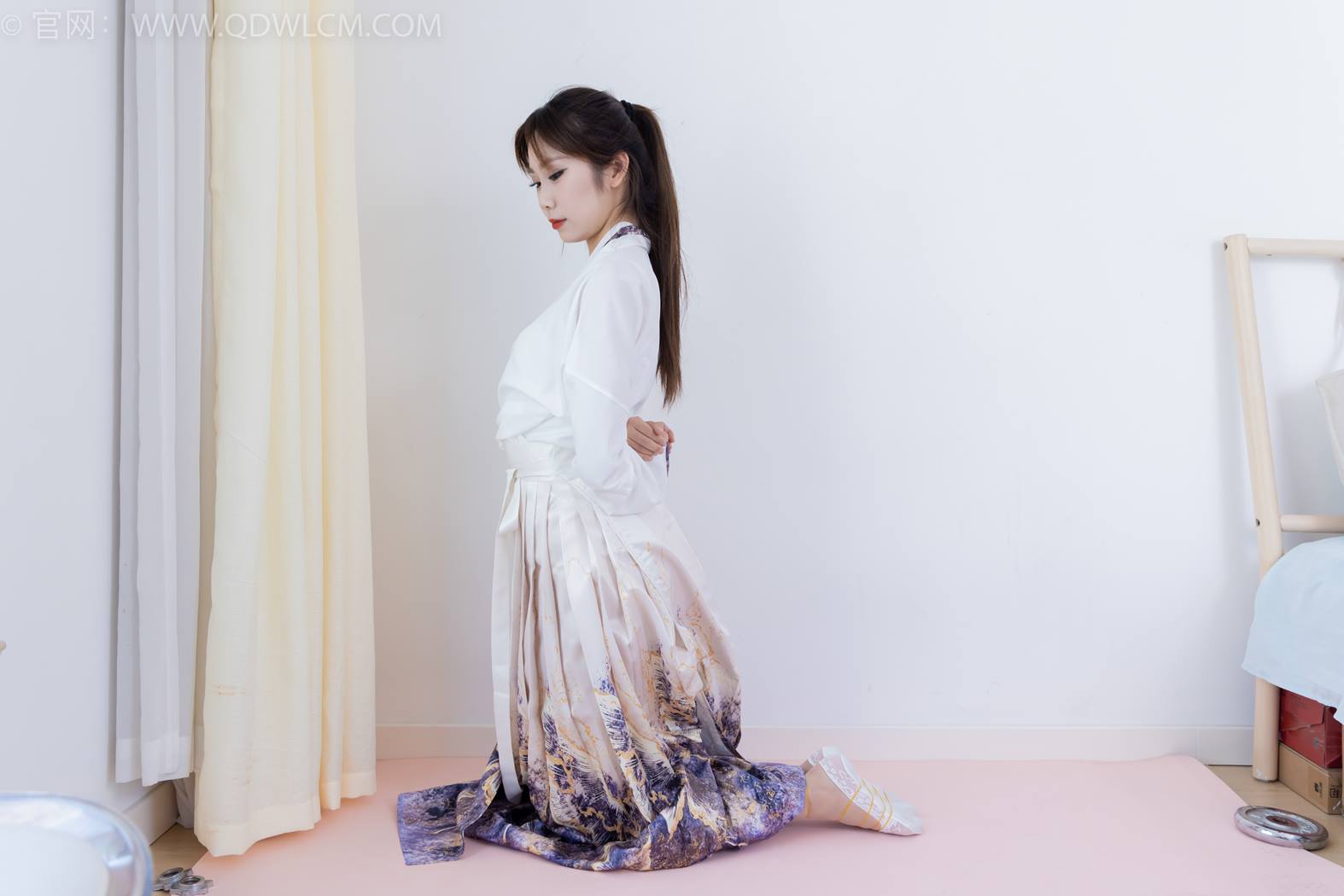 图片[81]-物恋传媒 NO.2410 泡泡-汉服、平底鞋、白棉袜、白船袜、薄肉丝[170P] – 速更版-美库