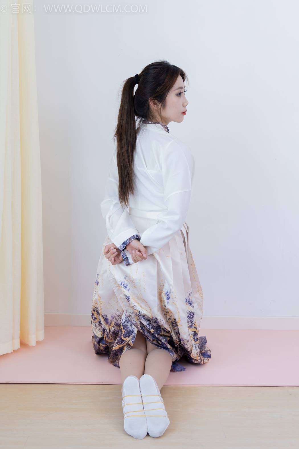 图片[87]-物恋传媒 NO.2410 泡泡-汉服、平底鞋、白棉袜、白船袜、薄肉丝[170P] – 速更版-美库