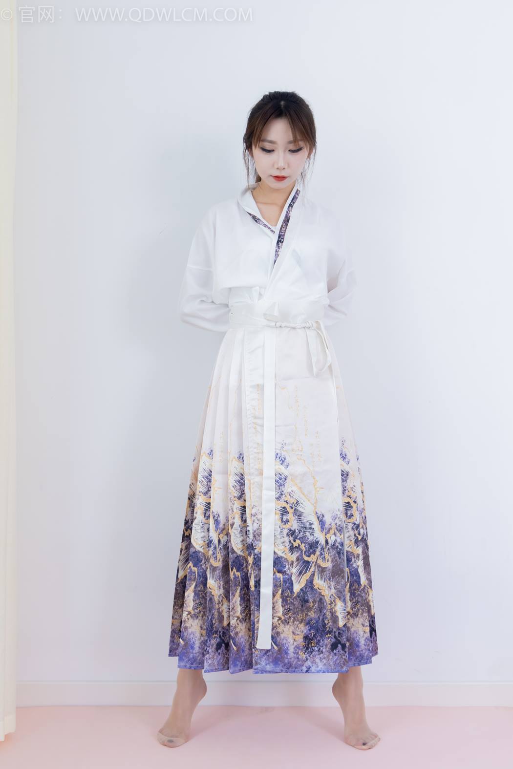 图片[130]-物恋传媒 NO.2410 泡泡-汉服、平底鞋、白棉袜、白船袜、薄肉丝[170P] – 速更版-美库