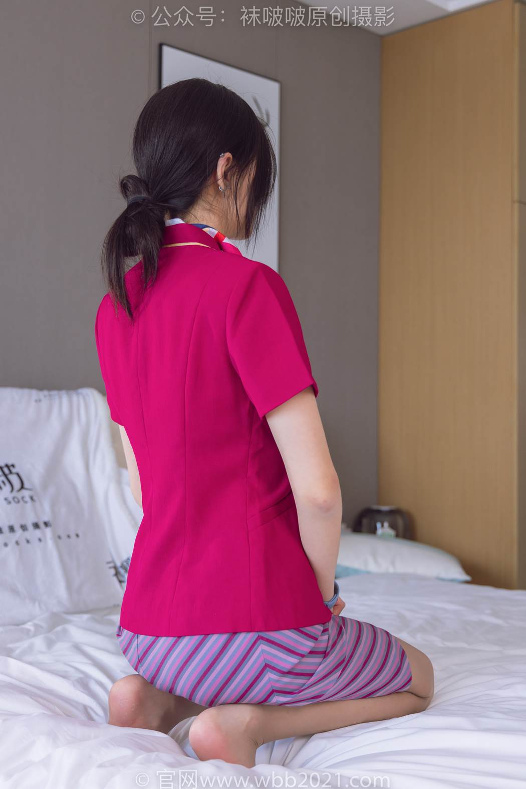 图片[53]-[BoBoSocks袜啵啵]NO.579 小甜豆-高跟鞋、咖啡丝、空姐制服[140P] – 速更版-美库