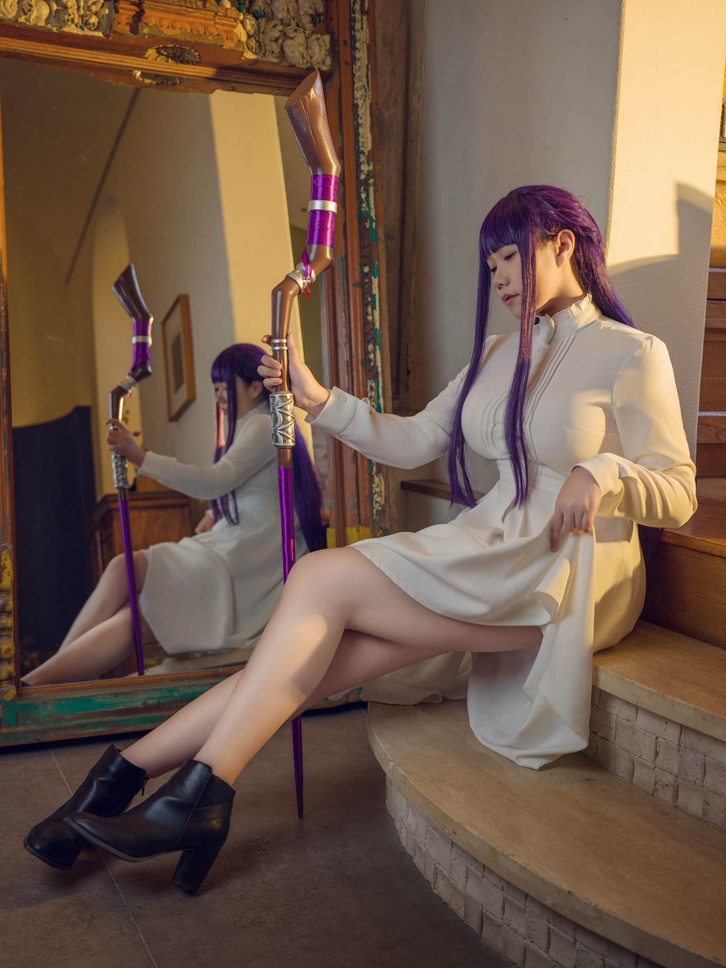 图片[10]-麻花麻花酱 NO.102 – 葬送的芙莉莲 菲伦[19P] – 速更版-美库