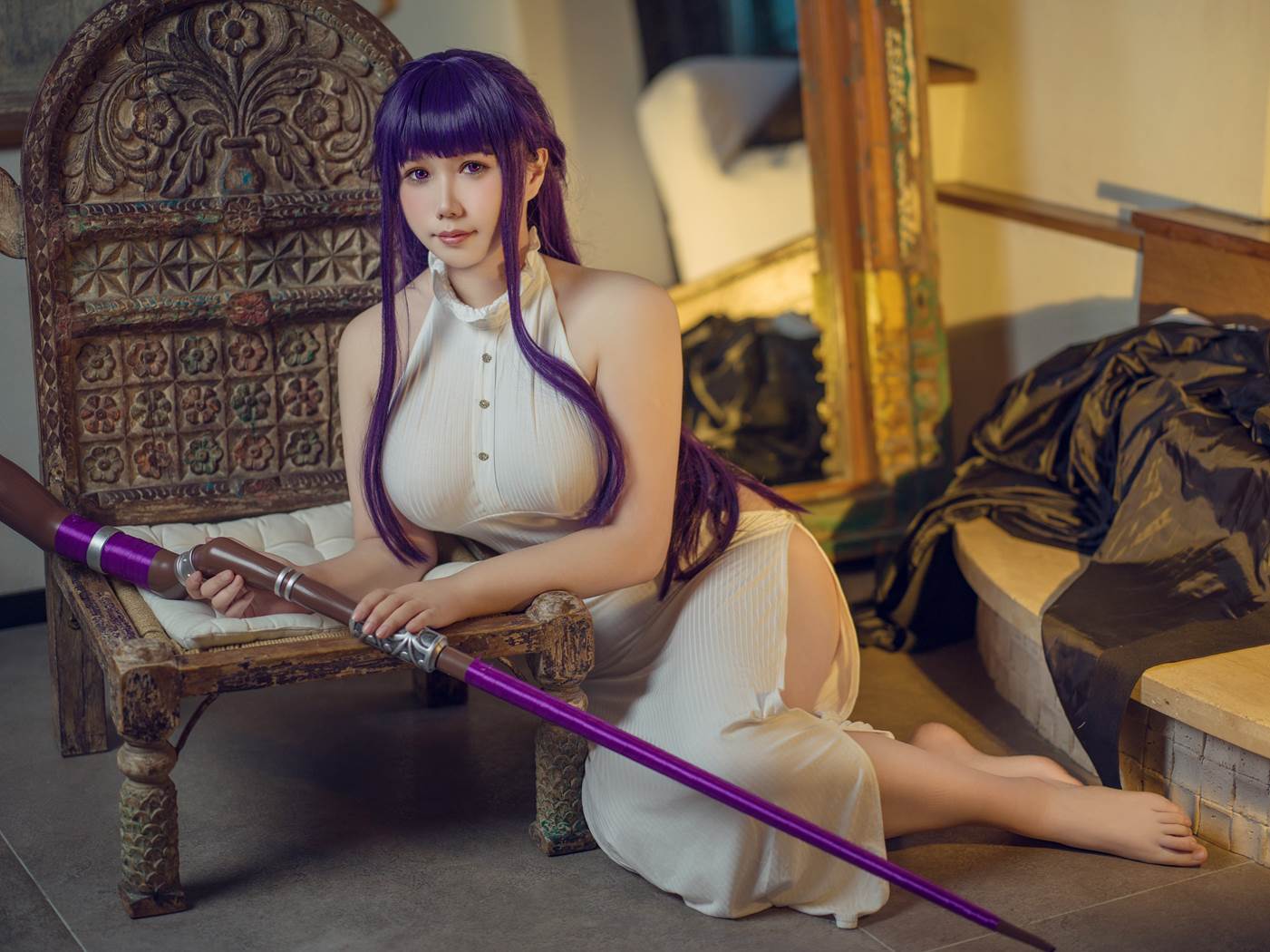 图片[18]-麻花麻花酱 NO.102 – 葬送的芙莉莲 菲伦[19P] – 速更版-美库