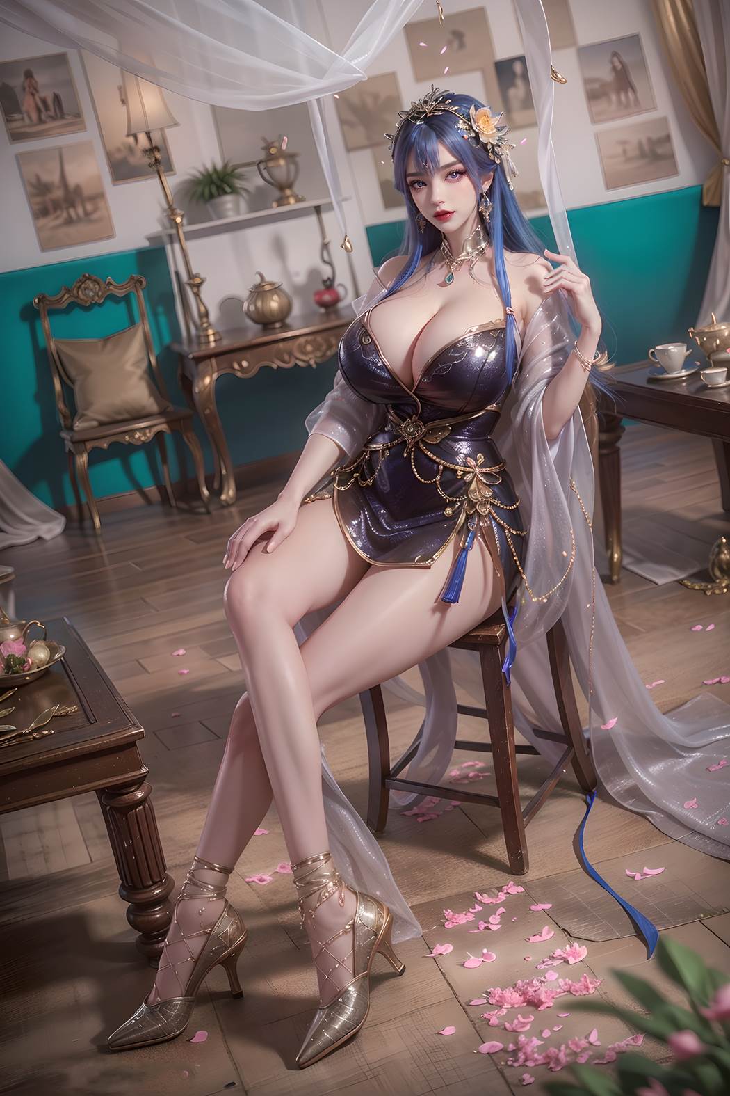 图片[10]-AI绘画 723 百炼-天穹长老[24P] – 速更版-美库