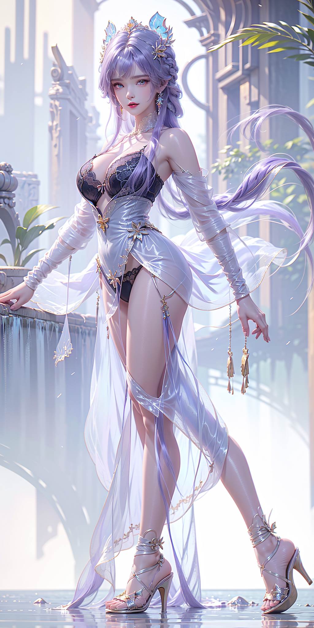 图片[32]-AI绘画 722 百炼-天穹长老[78P] – 速更版-美库