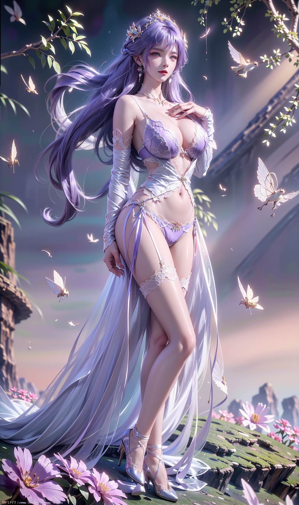 图片[33]-AI绘画 722 百炼-天穹长老[78P] – 速更版-美库