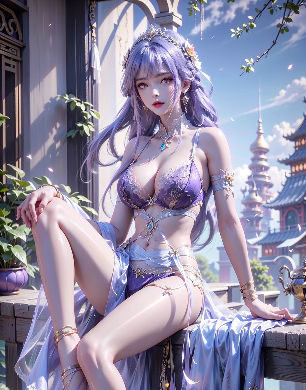 图片[66]-AI绘画 722 百炼-天穹长老[78P] – 速更版-美库