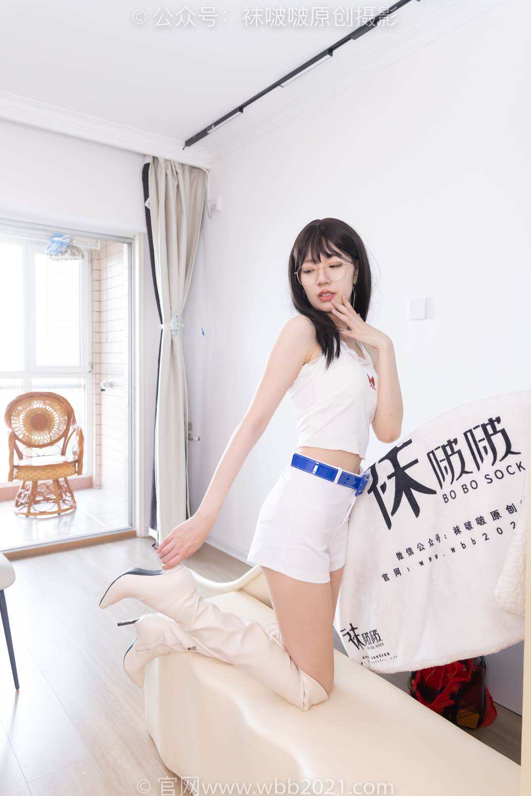 图片[11]-[BoBoSocks袜啵啵]NO.581 小甜豆-高跟长靴、薄肉丝[164P] – 速更版-美库