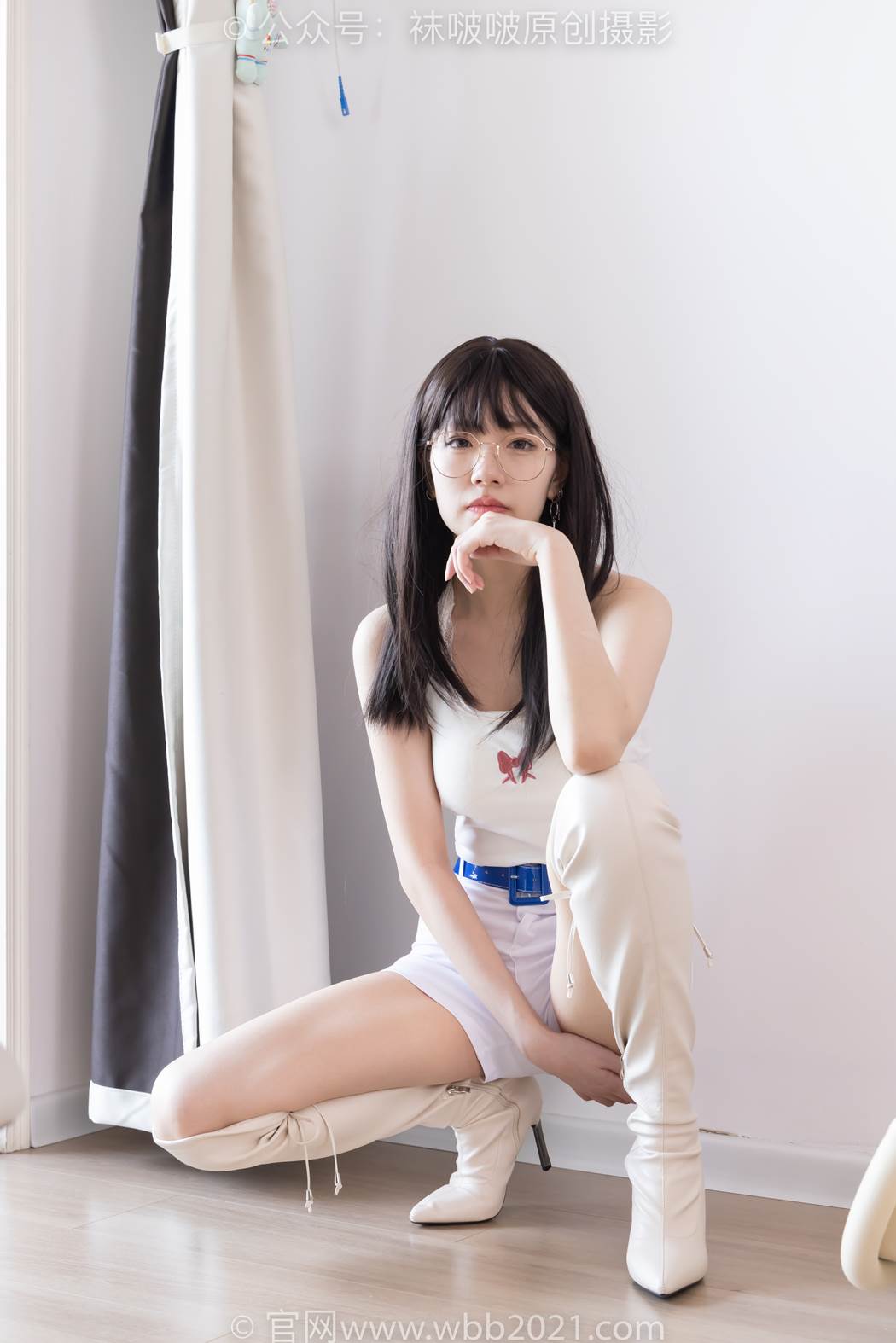 图片[49]-[BoBoSocks袜啵啵]NO.581 小甜豆-高跟长靴、薄肉丝[164P] – 速更版-美库