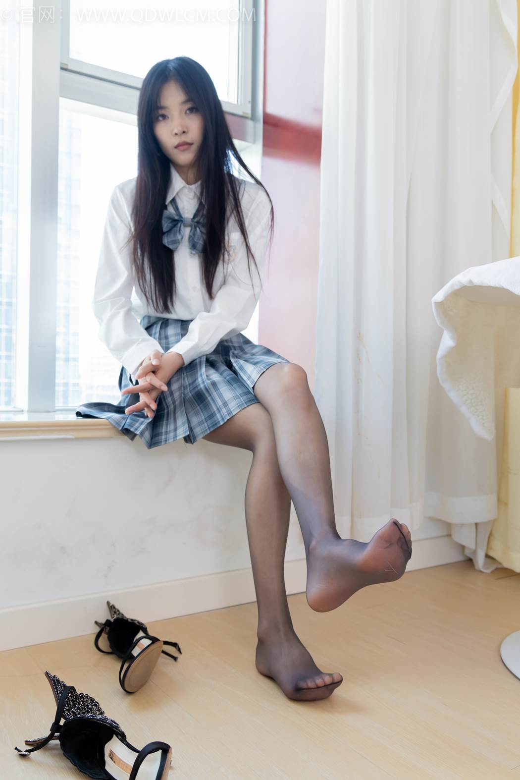 图片[13]-物恋传媒 NO.2415 茯苓-高跟凉鞋、短肉丝、黑丝、船袜[125P] – 速更版-美库