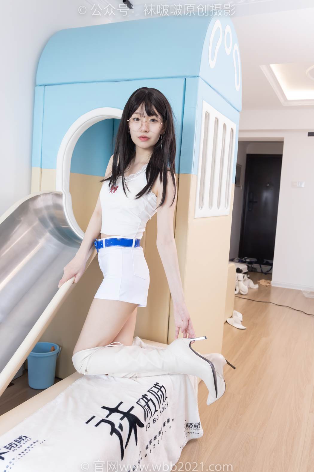 图片[161]-[BoBoSocks袜啵啵]NO.581 小甜豆-高跟长靴、薄肉丝[164P] – 速更版-美库